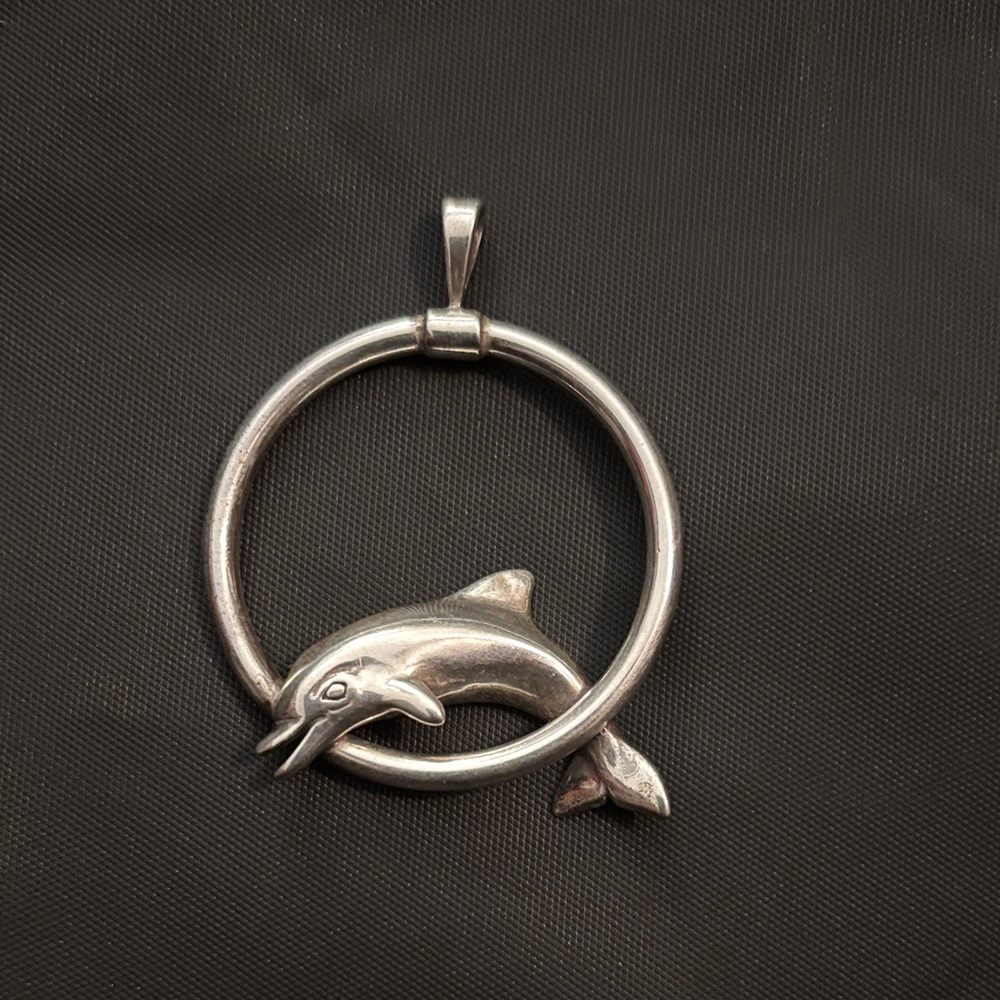 Silver Dolphin Pendant